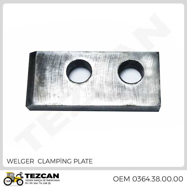 WELGER CLAMPİNG PLATE
