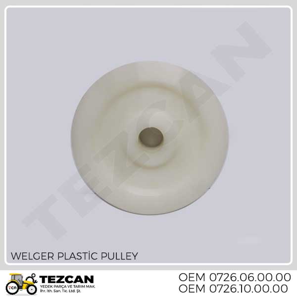 WELGER PLASTİC PULLEY